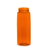 Garyline® Flair Tritan® Bottle with Flip-Straw Lid - 26 oz. - Transparent orange bottle